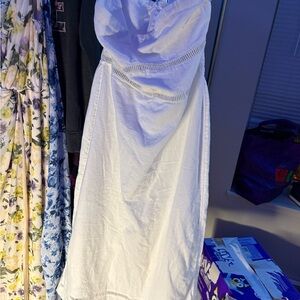 Abercrombie & Fitch White Dress